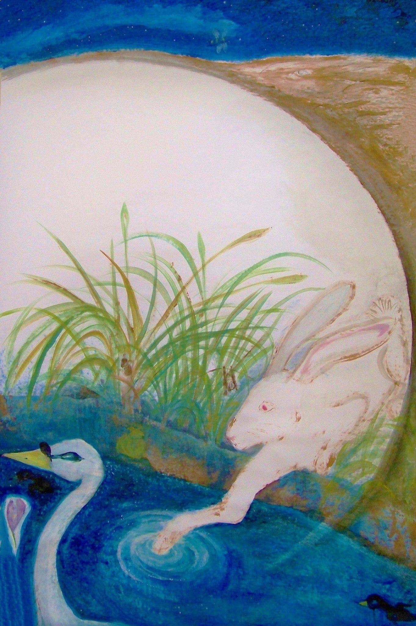 PRINT ONLY: "Magic is Afoot" approx. size image 11"x14" by Jeanne Elodie (2018). Click to see full image.